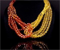 Vintage Coppola E Toppo beaded necklace