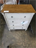 wooden 4-drawer dresser (lobby)