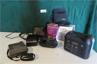 Vtg Polaroid Cameras - CD Players & Clock