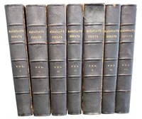 Shelf of books - Macaulay's Essays - 8 volumes -
