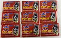 (9) BASEBALL POP-UP PACKETS