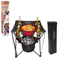 All-in-One Tailgating Table Collapsible Folding