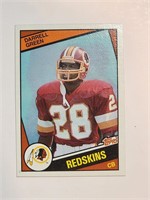 1984 TOPPS FOOTBALL CARD DARRELL GREEN ROOKIE