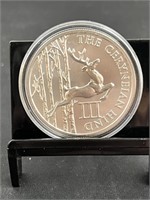 The Ceryneian Hind 1 Oz Silver Round