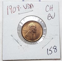 1909 VDB Cent BU