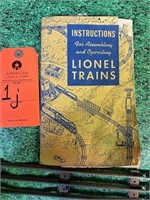 Original Lionel Trains Instuction Manual 1948