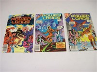 Lot of 3 Power Lords Comics