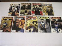Lot of 9 The Punisher Marvel Knights Comics