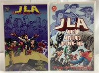 DC JLA World without grown ups #1 & #2