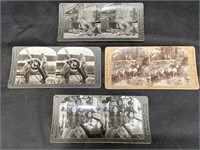 Antique Stereo Viewer Cards