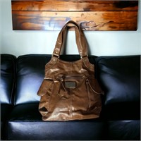 Levi leather large tote bag