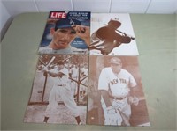 1963 Vintage Life Magazine & (3) V2 Baseball