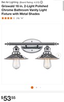 VANITY LIGHT FIXTURE (OPEN BOX)