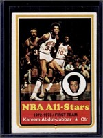 Kareem Abdul-Jabbar NBA All-Stars 1973 Topps #50