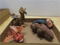 Stars Wars animal figures. Jabba the hut.