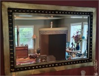 Large Metal Wall Mirror