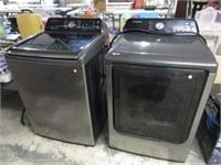 SAMSUNG 2022 CLOTHES WASHER & ELEC DRYER COMBO