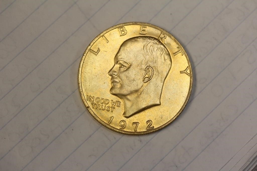 A Gold Plated Ike Dollar