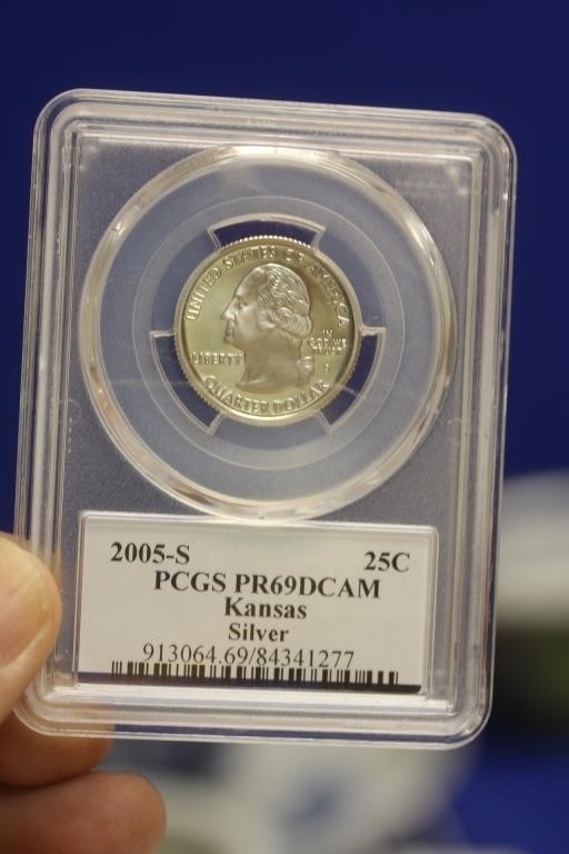 PCGS Graded Silver Quarter