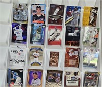 Lot of 20 Different Serial Numbered HOF Baseball -