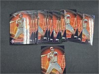 Lot of (30) Johnny Bench Reds Prime 9 Refractor Cs