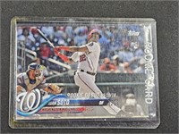 2018 Topps Juan Soto Nationals ROOKIE Card