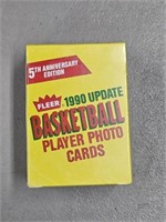 1990 Fleer Update Basketball Factory Sealed Set P-