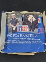 1992 PGA Tour Pro Set Golf Card Box with 36 Packs