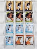 Lot of 12 Topps All Time Fan Favorite Orioles Rip-