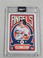 Project 2020 Mike Trout Angels by Artist GROTESK