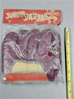 Vintage Vinyl Junior Baseball Glove in Original P-