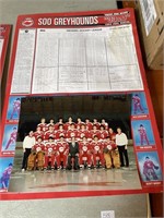 1984-85 SOO GREYHOUND  ROSTER & TEAM PICTURE