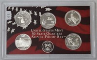2004 Silver Proof State Quarter Set