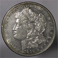 1878-P Morgan Dollar 8 Tail Feather Variety