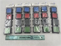 NEW Lot of 6-4ct Stamp Pads