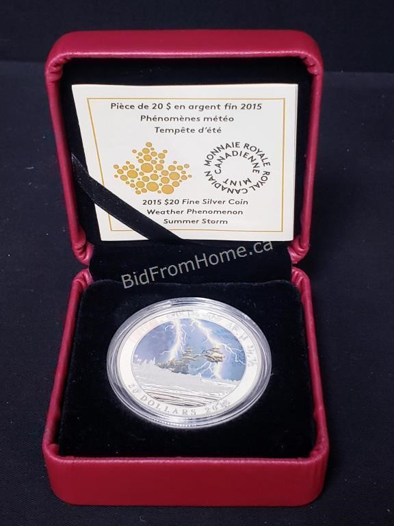 2015 - $20 COIN - 999 SILVER COIN