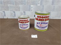 2 Vintage Rogers Golden Syrup tins