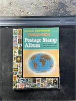 Vintage World Stamp Collection Book