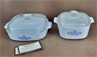 CorningWare Blue CornFlower Pattern Dishes