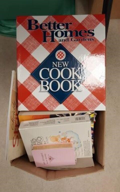 COOK BOOKS AND MORE- CONTENTS OF BOX