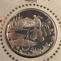 First Day Issue Sterling Proof, Oregon