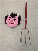 Devil Mask & Small Pitch Fork