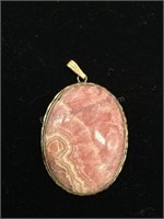 Crystal Jewelry - Rhodochrosite Pendant