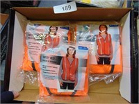 (3) Safety Vests