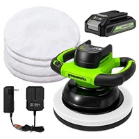 $147-Greenworks 24V Powerful Cordless Car Buffer &