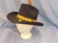 5x Beaver Stetson cowboy hat Snakeskin ring