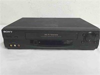Vintage Sony VHS player
