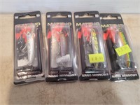 NEW 4 Fishing Lures Marked $8.99 Each
