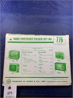 Vintage Sams Photofact Folder No 776 Console TVs