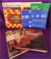 Lot of 7 Ethnic Weaving Books